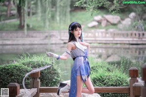 南桃Momoko Cosplay 王者荣耀瑶第四部