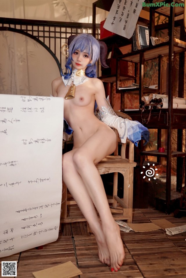 Cosplay 橙子喵酱 Chengzimiaoj 甘雨 艾米莉亚 No.ce5139